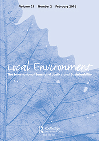 Cover image for Local Environment, Volume 21, Issue 2, 2016