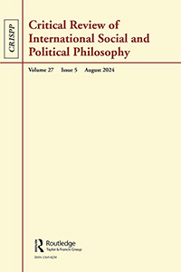 Cover image for Critical Review of International Social and Political Philosophy, Volume 27, Issue 5, 2024