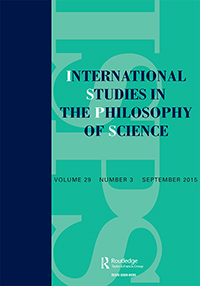 Cover image for International Studies in the Philosophy of Science, Volume 29, Issue 3, 2015