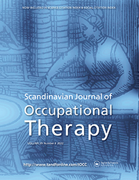 Cover image for Scandinavian Journal of Occupational Therapy, Volume 29, Issue 4, 2022