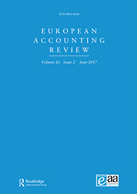 Cover image for European Accounting Review, Volume 26, Issue 2, 2017