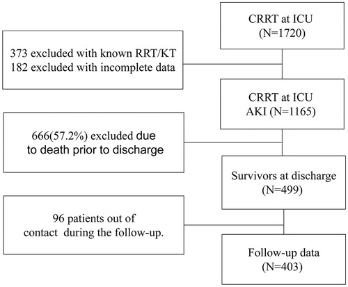 Figure 1. Patients selection scheme.