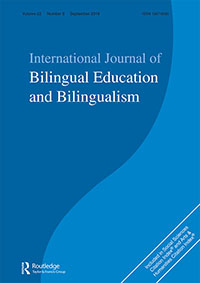 Cover image for International Journal of Bilingual Education and Bilingualism, Volume 22, Issue 6, 2019