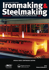 Cover image for Ironmaking & Steelmaking, Volume 46, Issue 9, 2019
