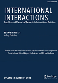 Cover image for International Interactions, Volume 48, Issue 4, 2022