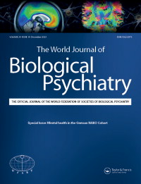 Cover image for The World Journal of Biological Psychiatry, Volume 24, Issue 10, 2023