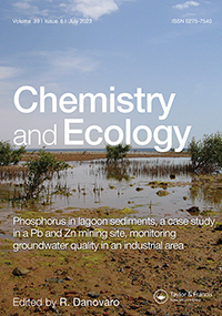 Cover image for Chemistry and Ecology, Volume 39, Issue 6, 2023