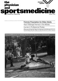 Cover image for The Physician and Sportsmedicine, Volume 11, Issue 8, 1983