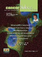 Cover image for Cancer Biology & Therapy, Volume 8, Issue 3, 2009