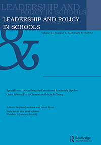 Cover image for Leadership and Policy in Schools, Volume 21, Issue 1, 2022