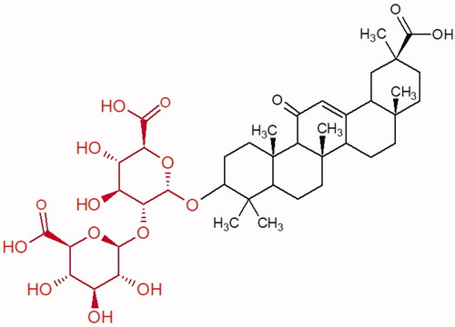 Figure 11. 3-O-β-D-glucuronopyranoside group.