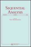 Cover image for Sequential Analysis, Volume 23, Issue 1, 2004