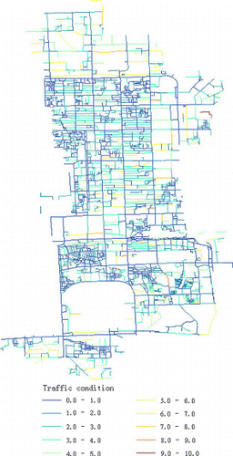 Figure 15. Urban traffic conditions in the validation area.