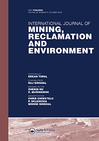 Cover image for International Journal of Mining, Reclamation and Environment, Volume 32, Issue 6, 2018