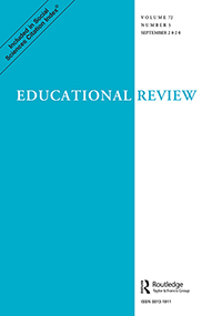 Cover image for Educational Review, Volume 72, Issue 5, 2020