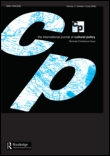 Cover image for International Journal of Cultural Policy, Volume 16, Issue 3, 2010