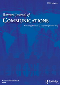 Cover image for Howard Journal of Communications, Volume 34, Issue 4, 2023