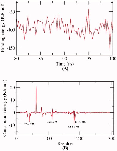 Figure 9. MM-PBSA analysis.