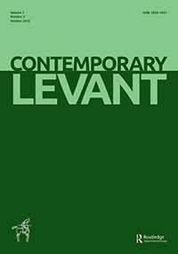 Cover image for Contemporary Levant, Volume 1, Issue 2, 2016