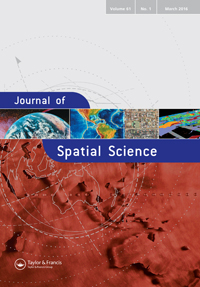 Cover image for Journal of Spatial Science, Volume 61, Issue 1, 2016