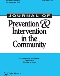 Cover image for Journal of Prevention & Intervention in the Community, Volume 46, Issue 3, 2018