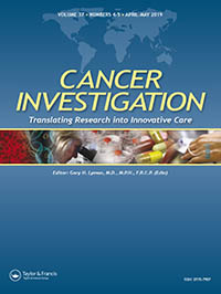 Cover image for Cancer Investigation, Volume 37, Issue 4-5, 2019