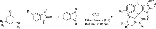Scheme 21. Synthesis of quinolines using ethanol-water mixture as a green solvent.