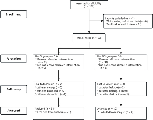 Figure 1 Flow diagram of the study.