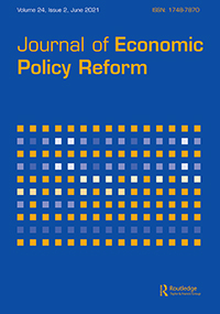 Cover image for Journal of Economic Policy Reform, Volume 24, Issue 2, 2021