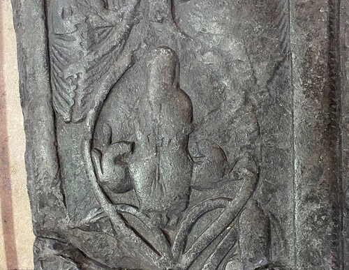 Fig. 7. Detail of Fig. 1Angela Websdale, with permission of the Dean and Chapter of Lincoln Cathedral