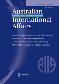 Cover image for Australian Journal of International Affairs, Volume 78, Issue 3, 2024