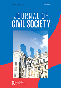 Cover image for Journal of Civil Society, Volume 17, Issue 1, 2021