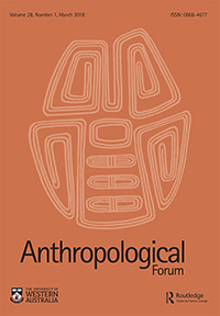 Cover image for Anthropological Forum, Volume 28, Issue 1, 2018