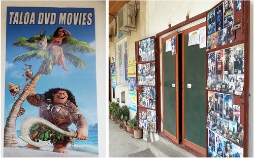 Figure 1. A DVD store in Honiara, November 2018.