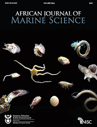 Cover image for African Journal of Marine Science, Volume 45, Issue 4, 2023
