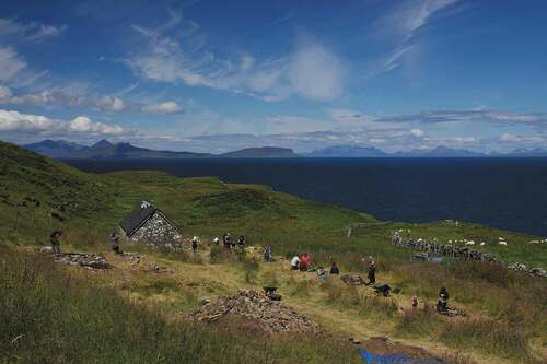 Figure 1. Swordle Bay, Ardnamurchan. Photo by Dan Addison, reproduced with permission.