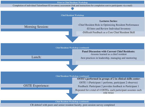 Figure 3. Outline of workshop.