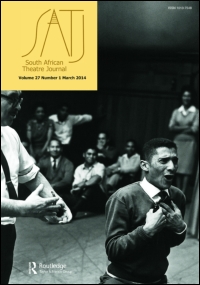 Cover image for South African Theatre Journal, Volume 20, Issue 1, 2006