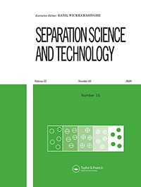Cover image for Separation Science and Technology, Volume 55, Issue 16, 2020