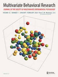 Cover image for Multivariate Behavioral Research, Volume 55, Issue 1, 2020