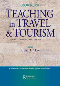 Cover image for Journal of Teaching in Travel & Tourism, Volume 15, Issue 2, 2015