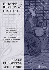 Cover image for European Review of History: Revue européenne d'histoire, Volume 30, Issue 2, 2023