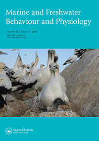 Cover image for Marine and Freshwater Behaviour and Physiology, Volume 51, Issue 3, 2018