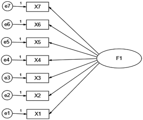 Figure 1. Measurement model conceptual framework.