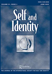 Cover image for Self and Identity, Volume 21, Issue 4, 2022