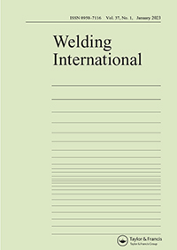 Cover image for Welding International, Volume 37, Issue 1, 2023
