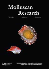 Cover image for Molluscan Research, Volume 36, Issue 1, 2016