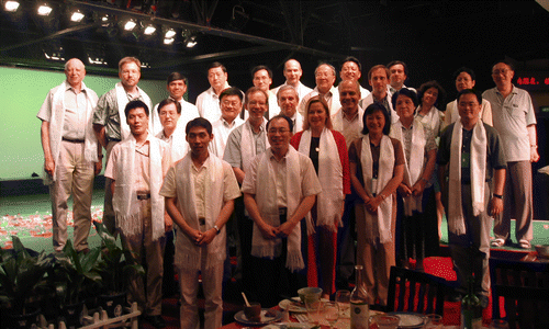 Figure 1.  Participants at the first international workshop in biomanufacturing hosted by Tsinghua University, China, 2005.