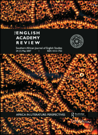 Cover image for English Academy Review, Volume 39, Issue 2, 2022