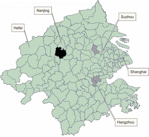 Figure 3. Lower Yangzi macroregion, 20 May 1947.